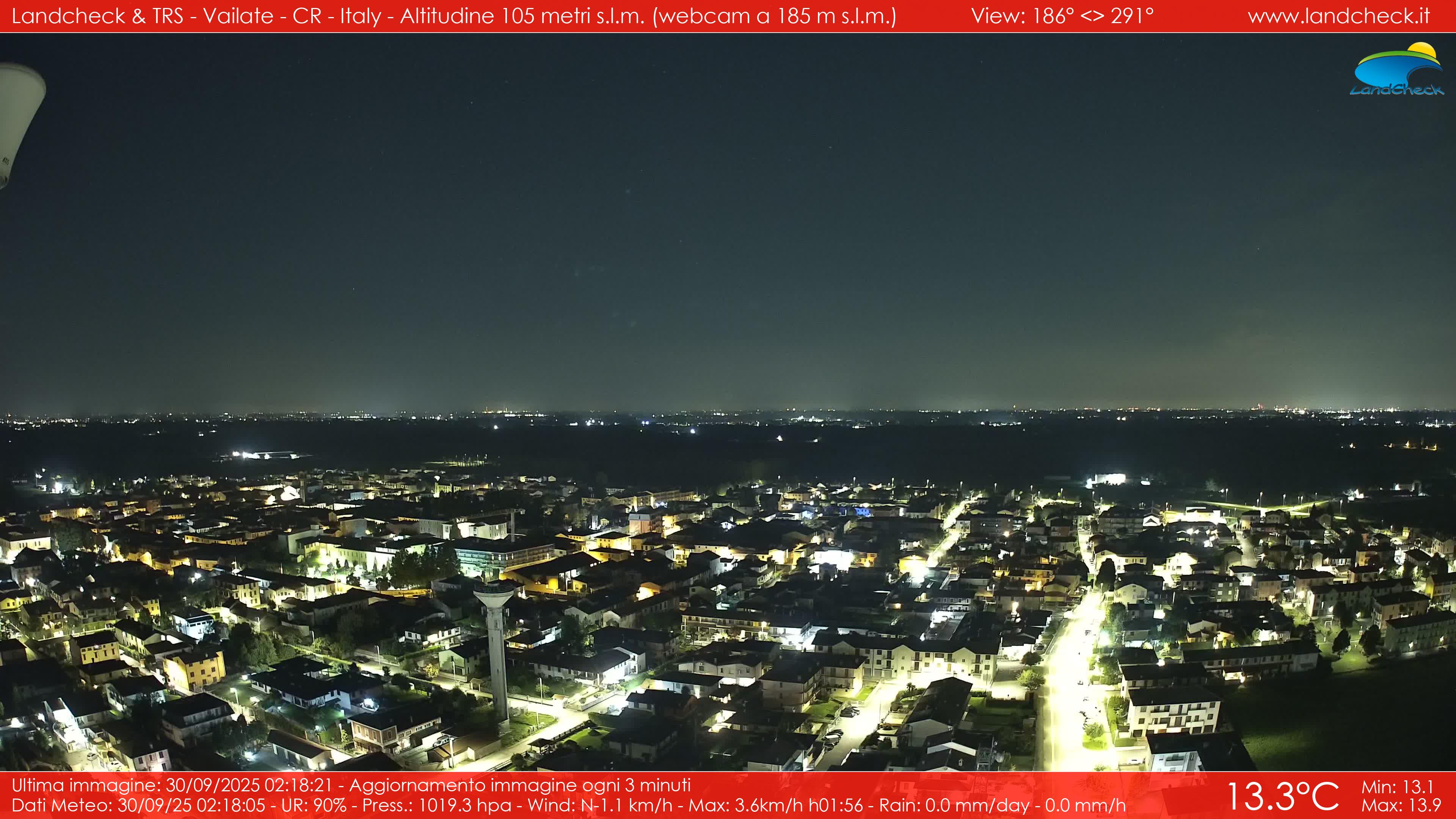 immagine della webcam nei dintorni di Ornago: webcam Vailate