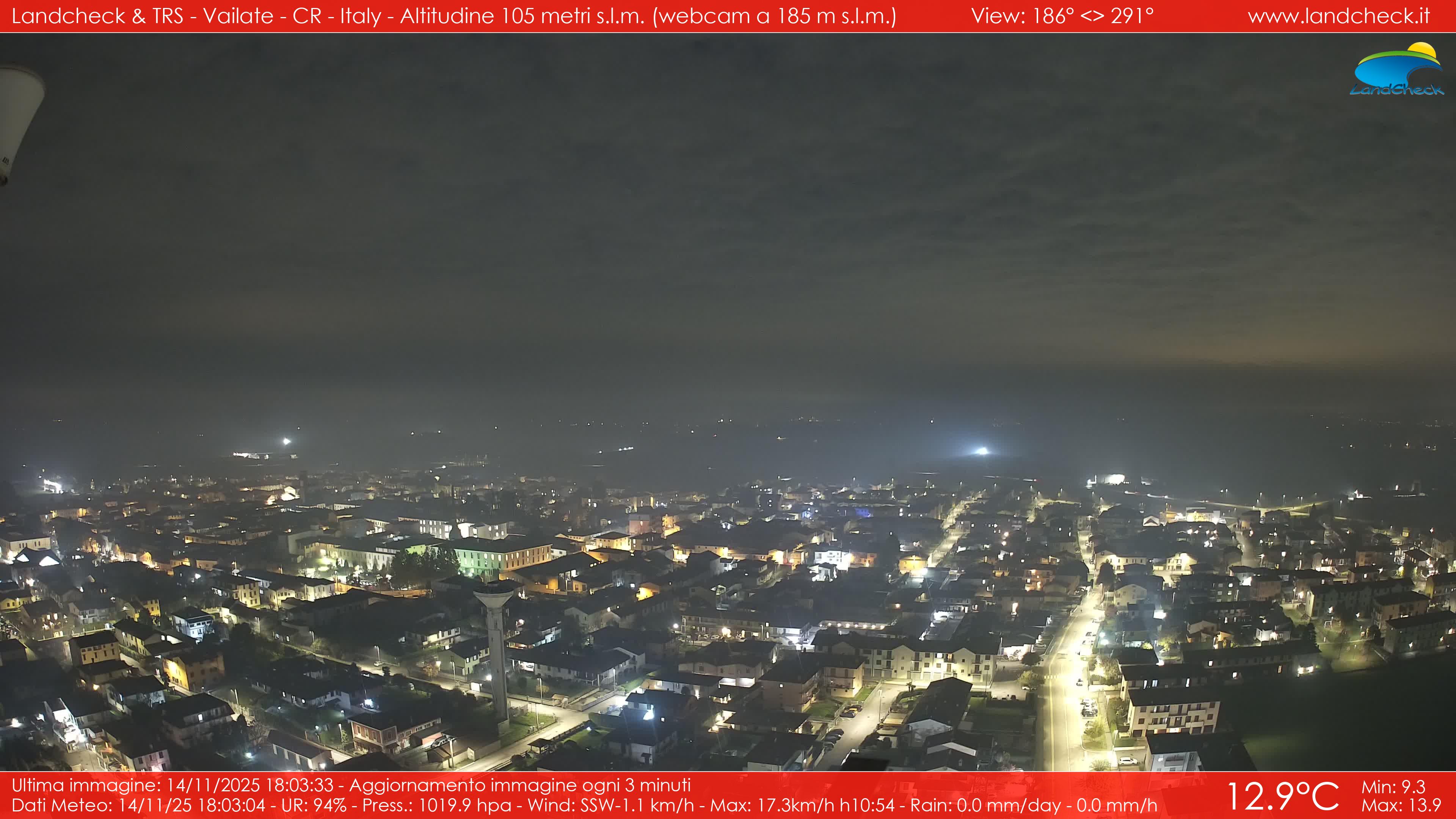 immagine della webcam nei dintorni di Ornago: webcam Vailate