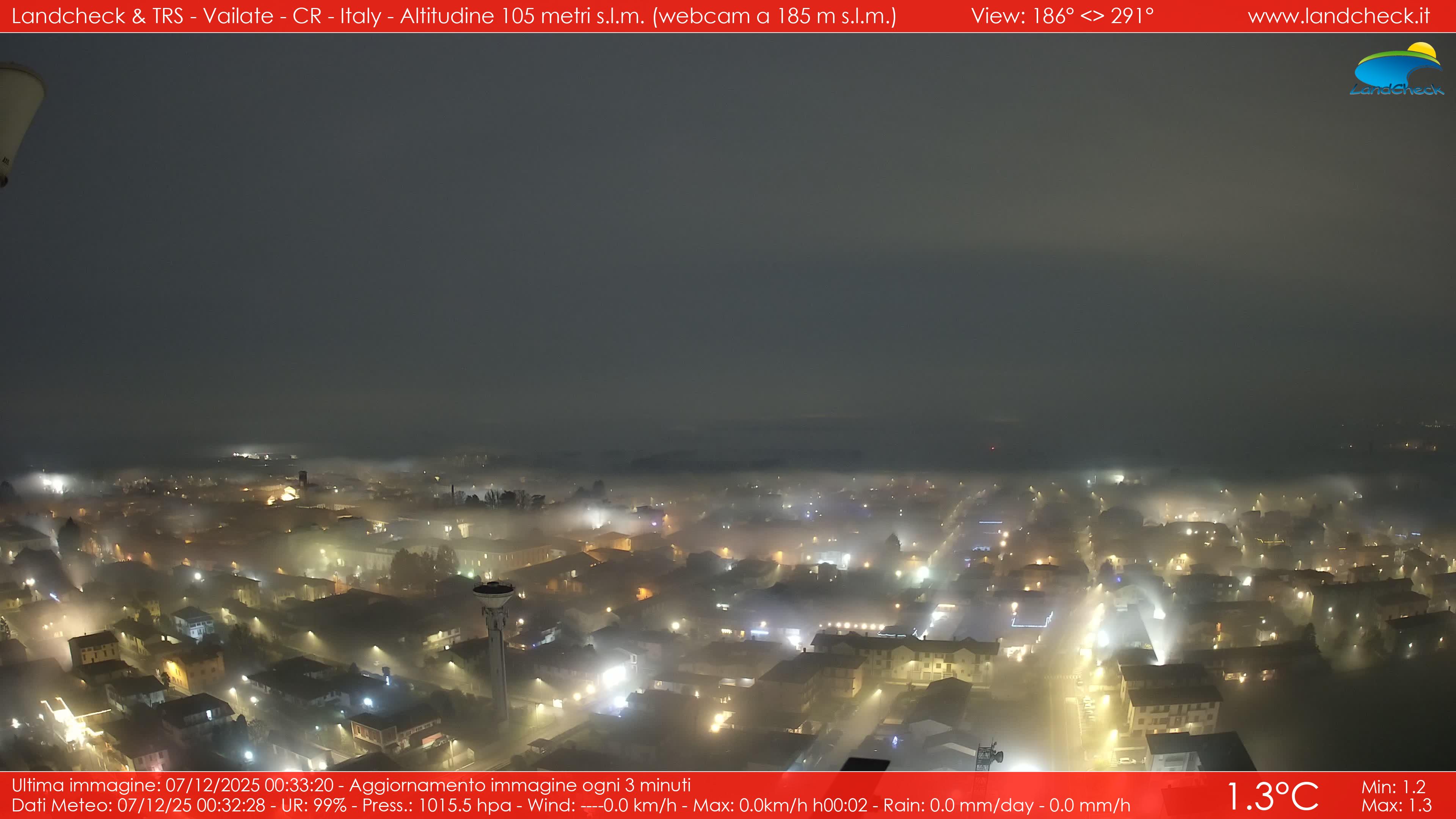 immagine della webcam nei dintorni di Cividate al Piano: webcam Vailate